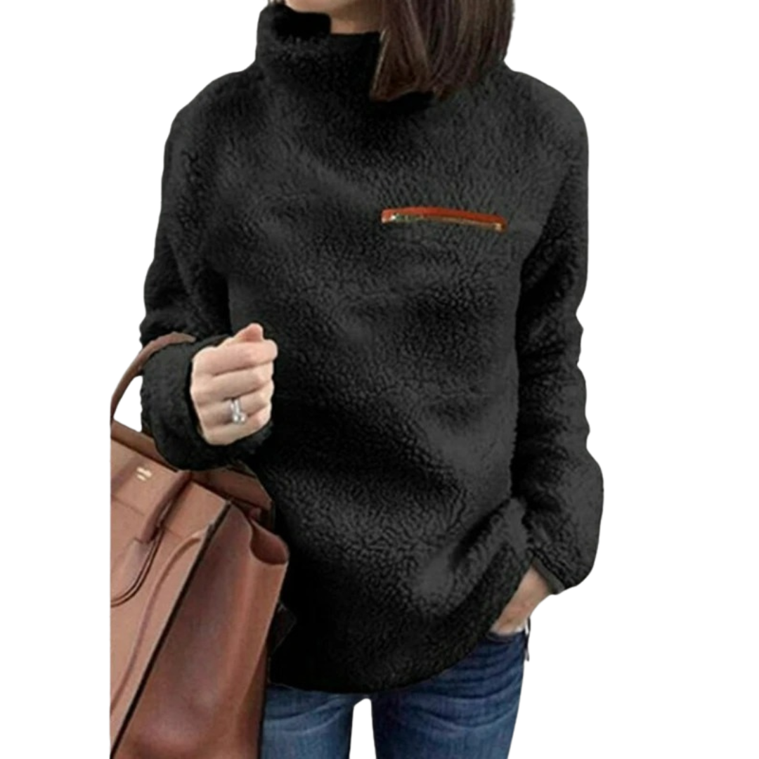 Pull à col roulé super doux