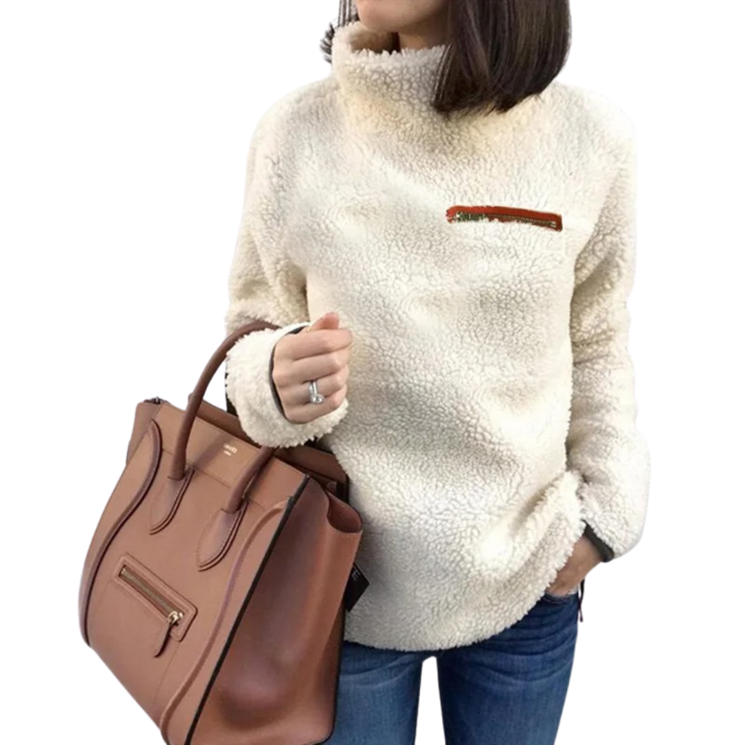 Pull à col roulé super doux