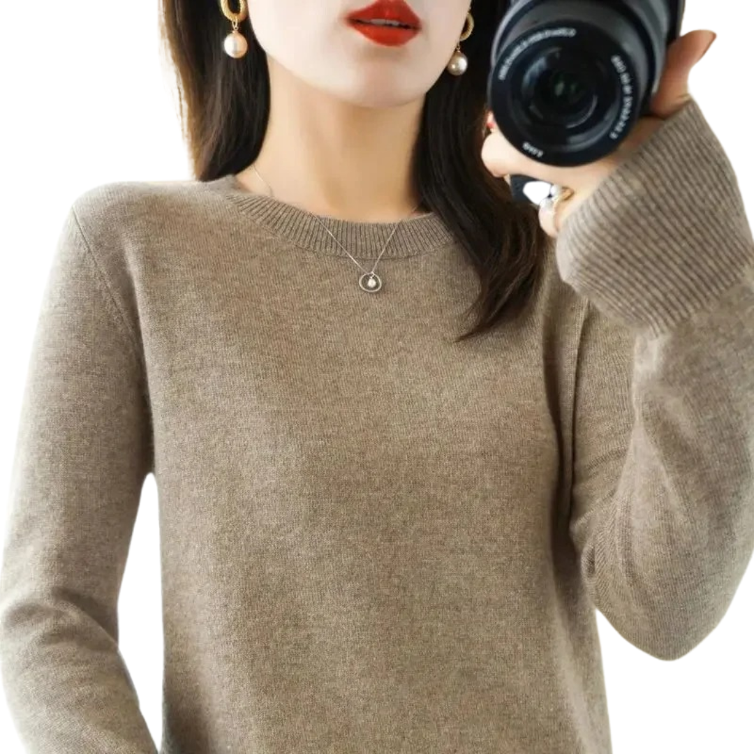 Pull décontracté en tricot pour femmes