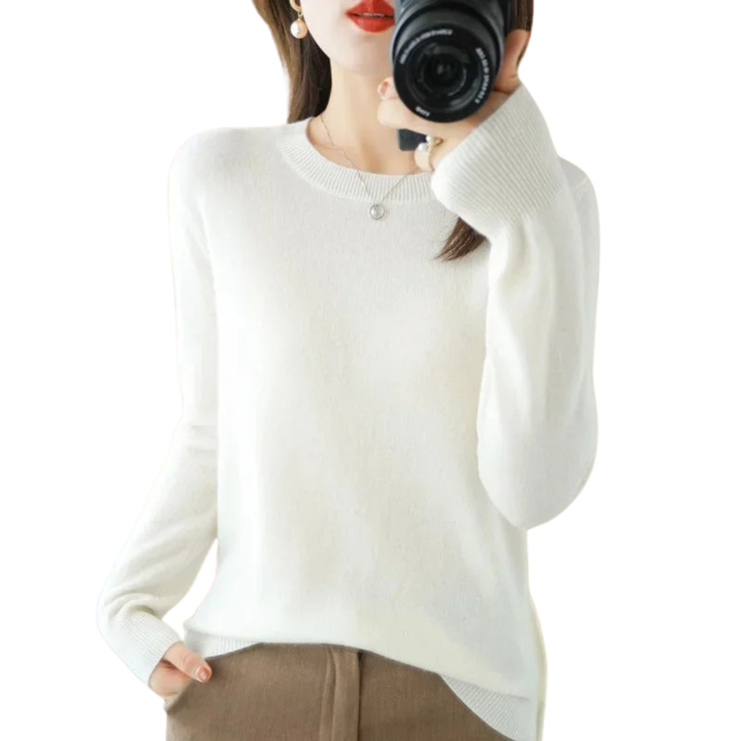 Pull décontracté en tricot pour femmes
