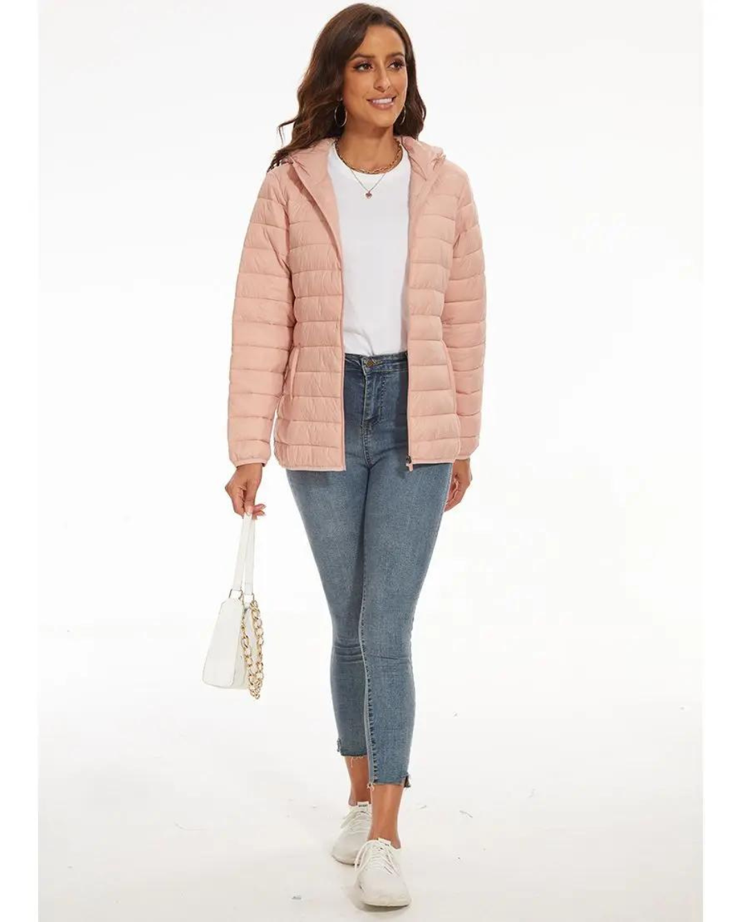 Veste légère à capuche pour femmes