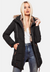 Veste chaude en coton matelassé pour femmes