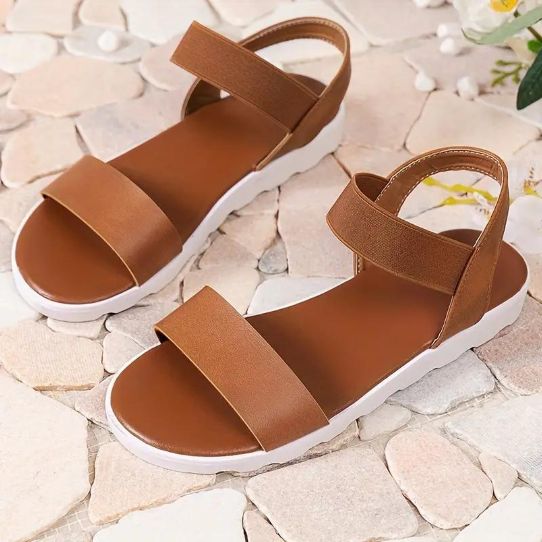 Sandales plates décontractées pour femmes