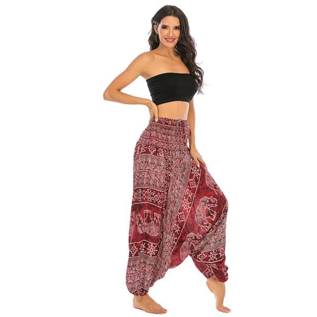 Pantalon de yoga bohème