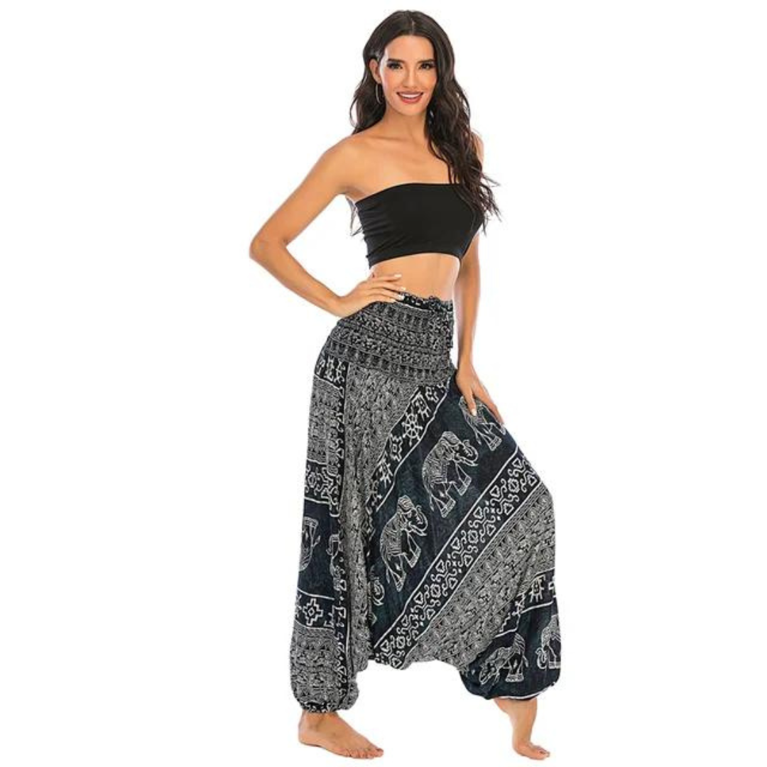 Pantalon de yoga bohème