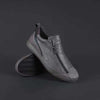 Chaussures vulcanisées en cuir microfibre pour hommes