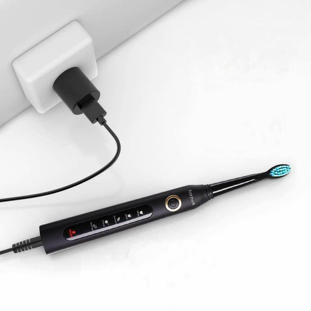 Brosse à dents électrique sonique rechargeable