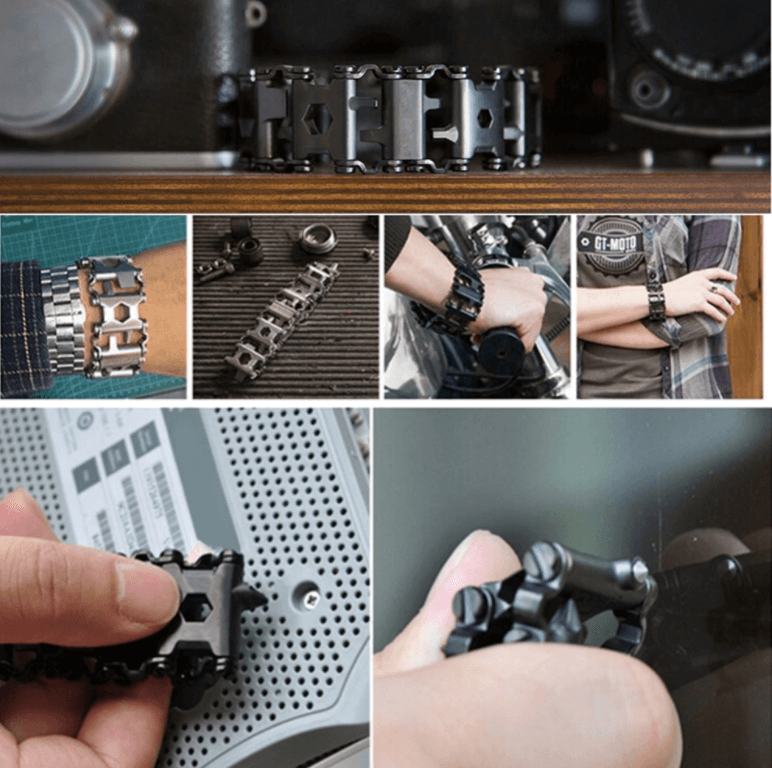 Bracelet multifonctionnel 29-en-1