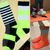 Chaussettes de sport unisexes colorées
