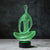 Lampe à illusion 3D pour le yoga