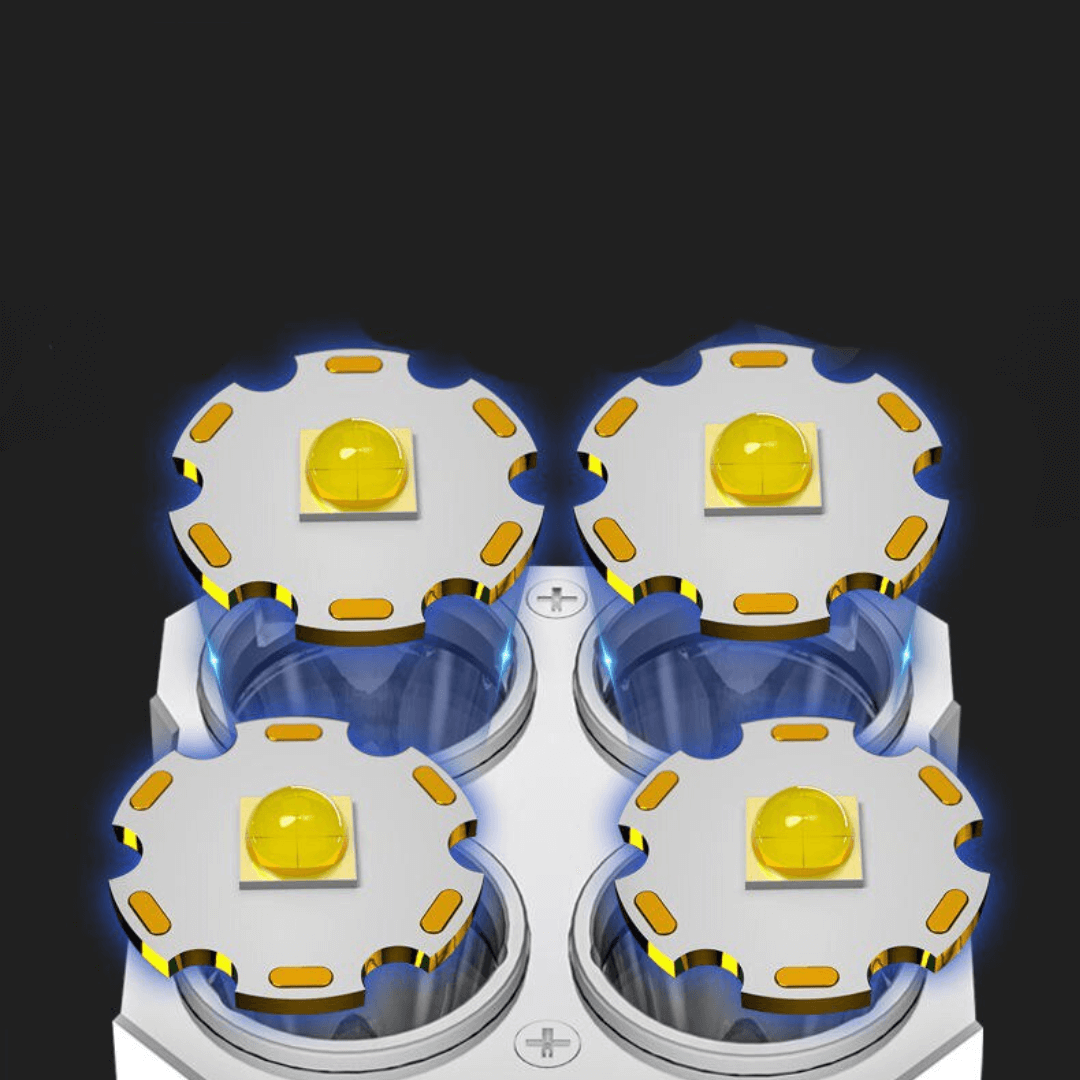 Lampe de poche rechargeable P1000 Led