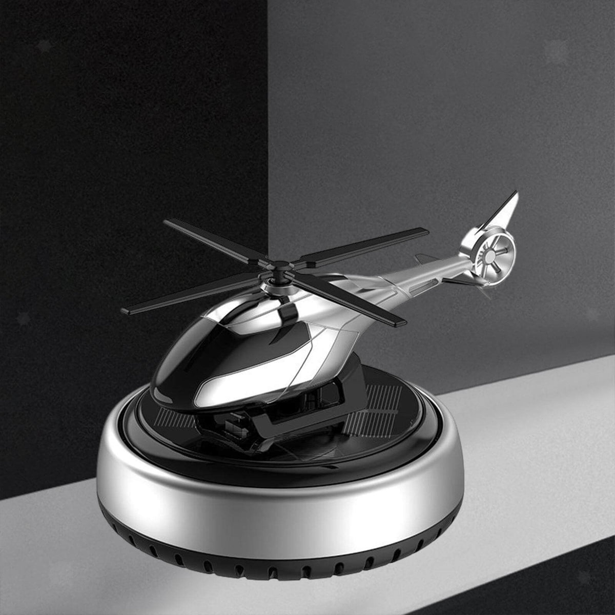 Désodorisant solaire pour hélicoptère