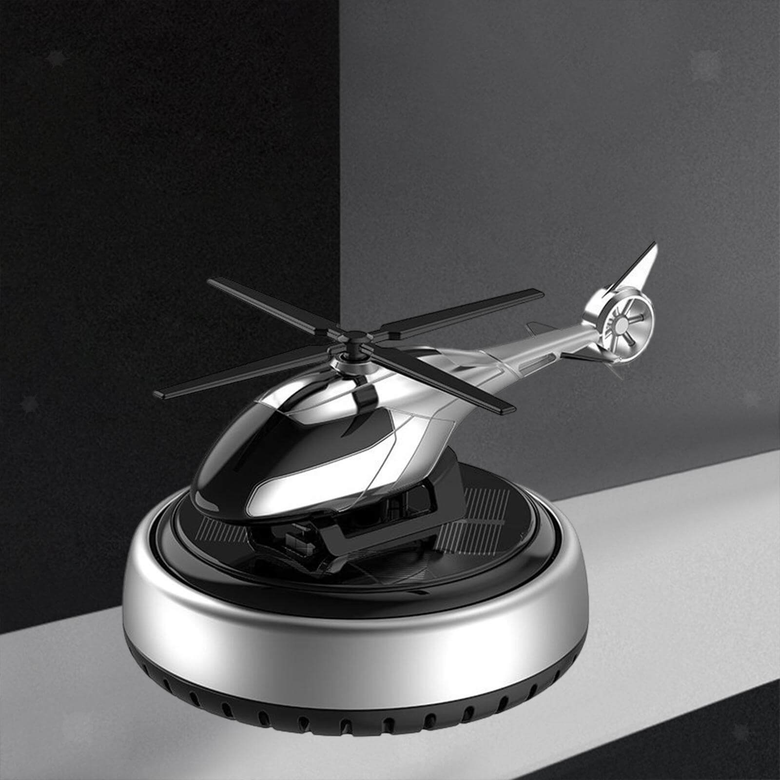 Désodorisant solaire pour hélicoptère