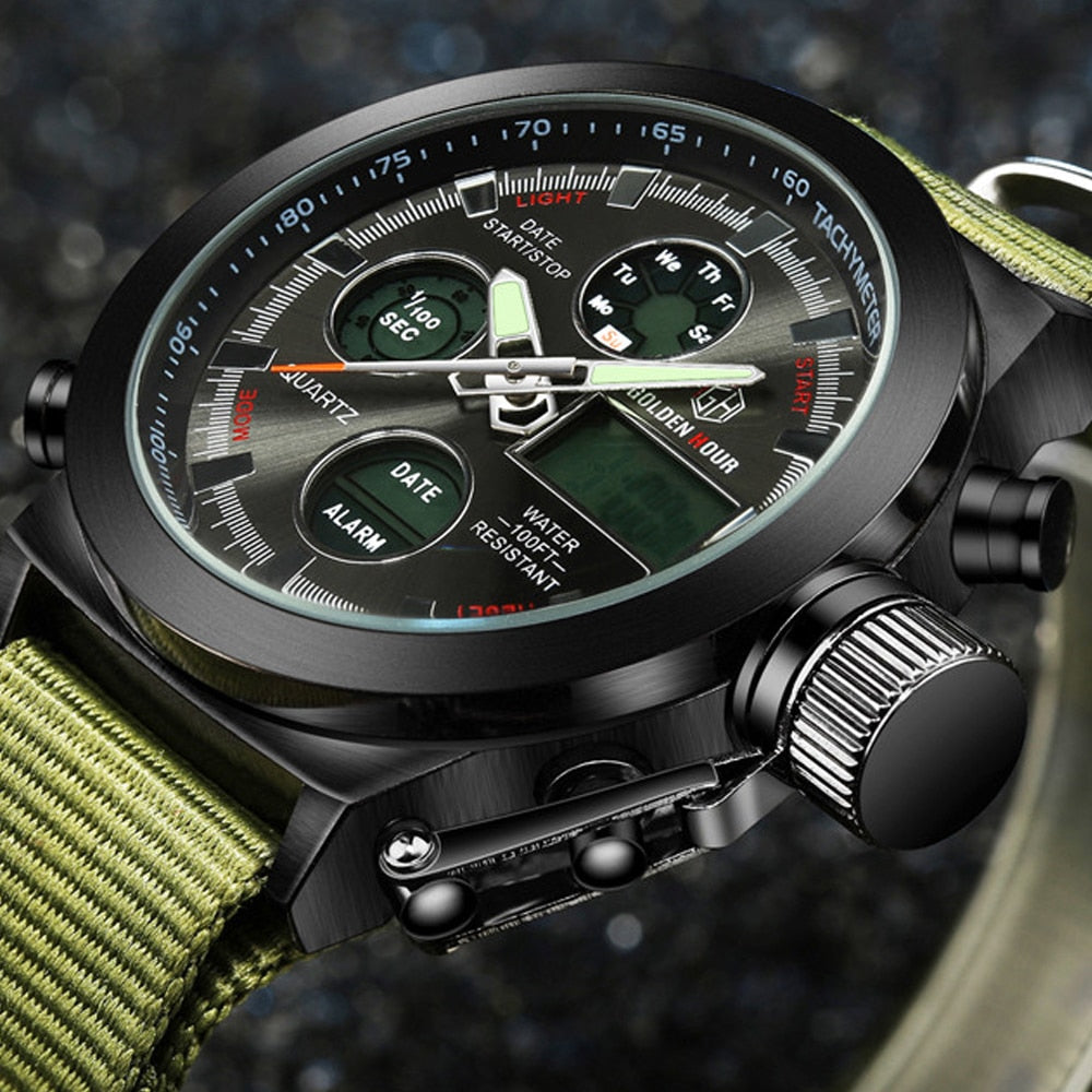 Montre militaire pour hommes