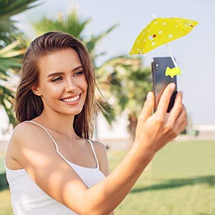 Mini support parapluie pour téléphone portable