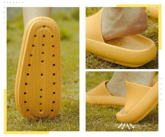 Sandales universelles antidérapantes épaisses à séchage rapide