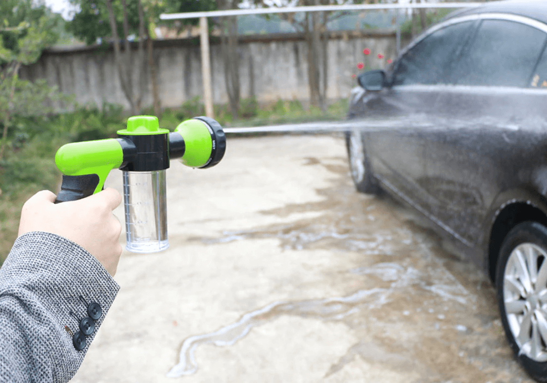 Pistolet à mousse avec buse de tuyau à pression