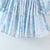 Mini robe à manches bouffantes