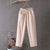 Pantalon large à taille haute