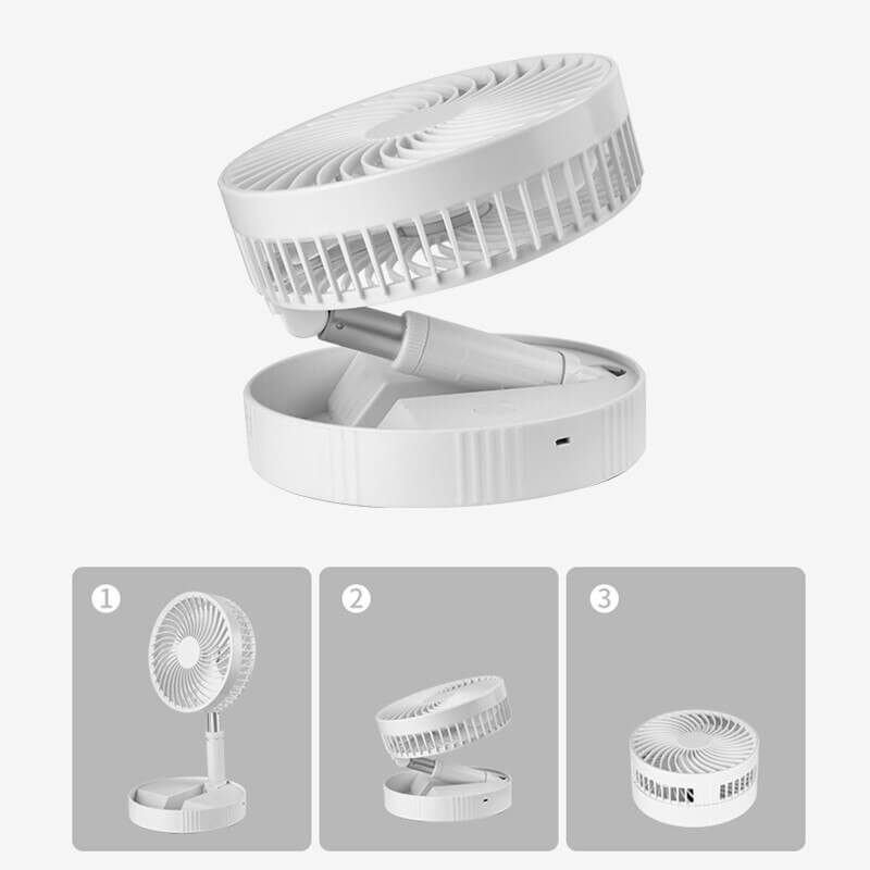 Ventilateur de refroidissement rétractable