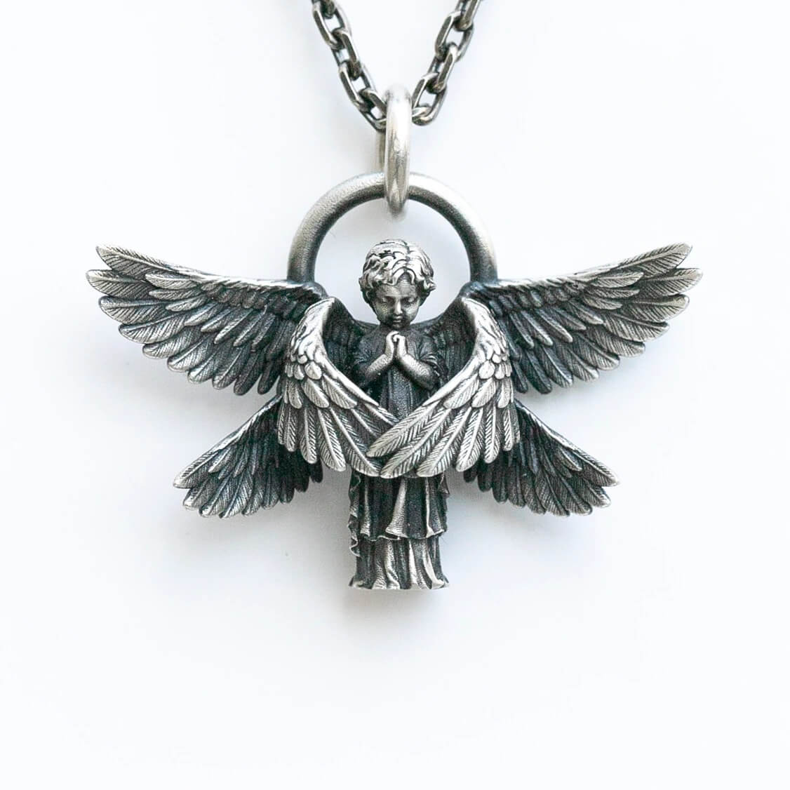 Collier à pendentif ange