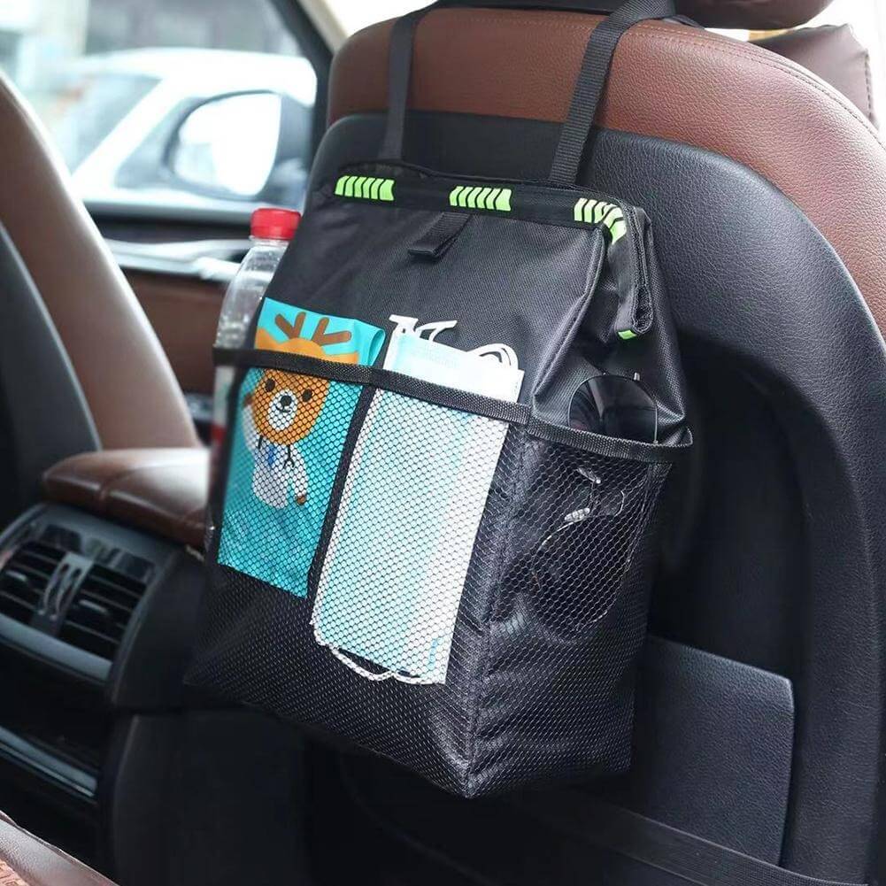 Sac poubelle pliable pour voiture