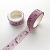 Washi Tape décoratif Kawaii (lot de 5)