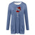 Wine & Santa Hat Casual Pull Femme