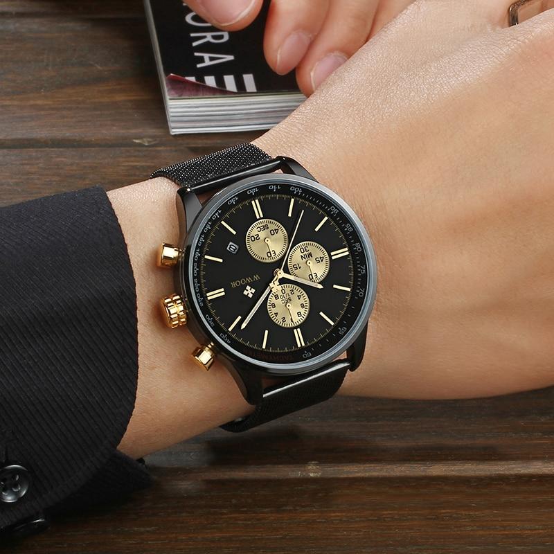 Montre-bracelet chronographe ultra-mince