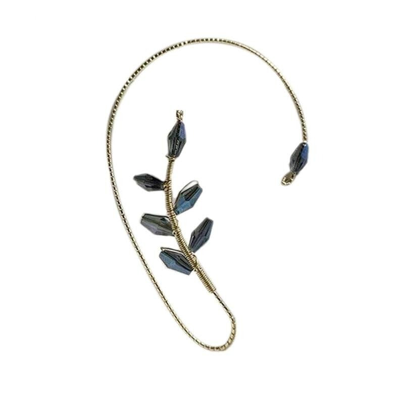 Boucles d'oreilles à clip en forme de fleur