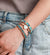 Bracelet enveloppant Opal Heart