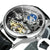 Forsining - Montre squelette pour hommes