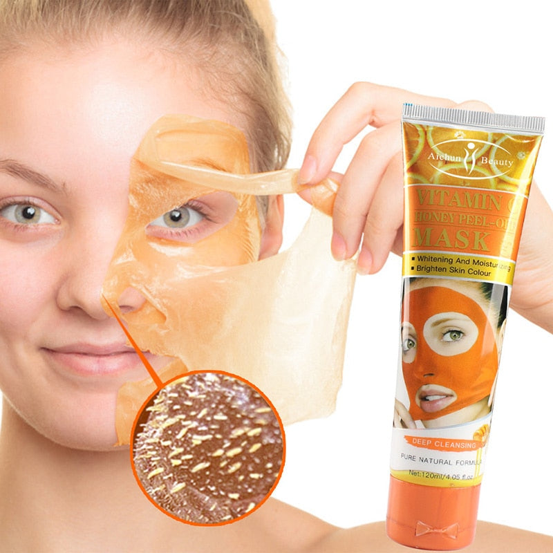 Masque Peel-off à la vitamine C et au miel