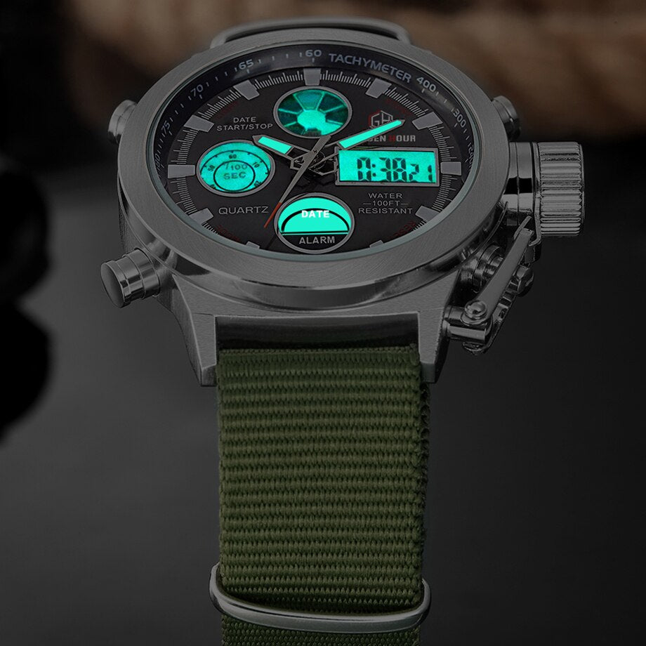 Montre militaire pour hommes