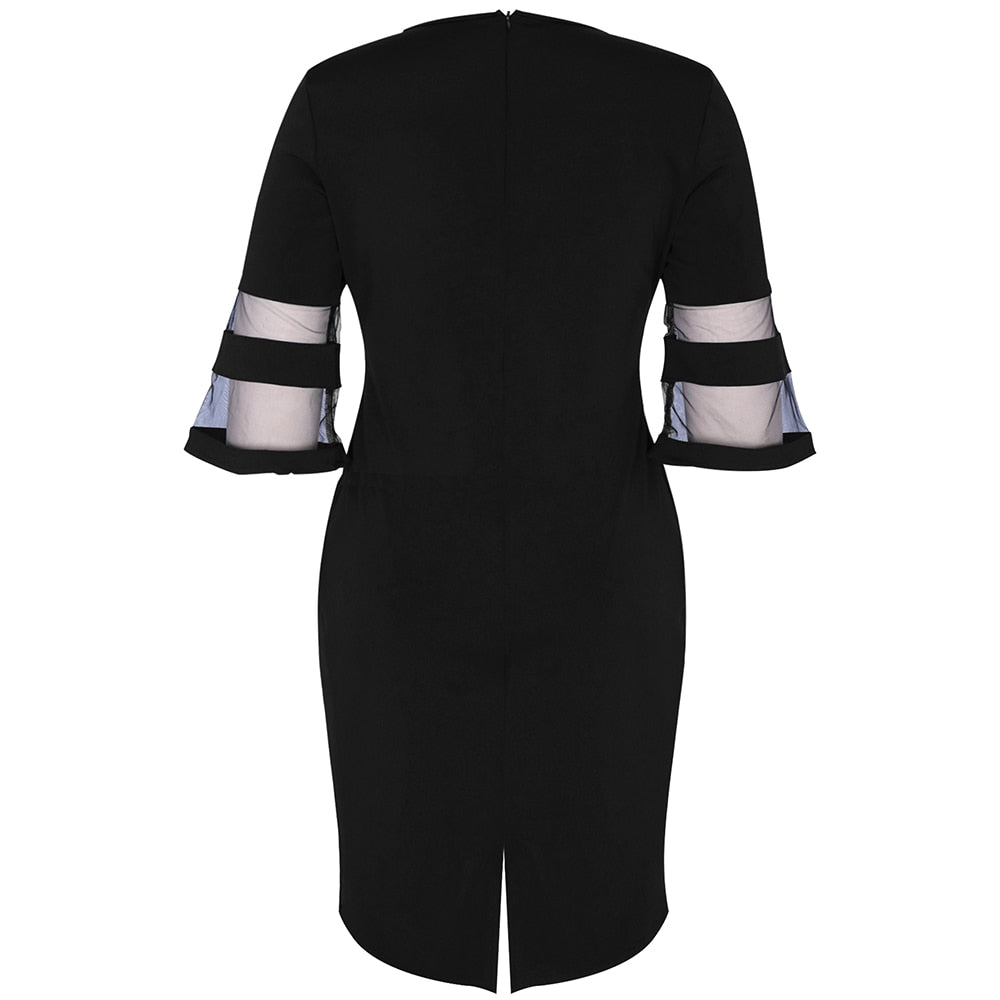 Robe décontractée imprimé tournesol grande taille