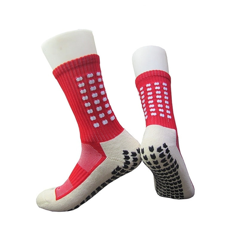 Chaussettes de football antidérapantes