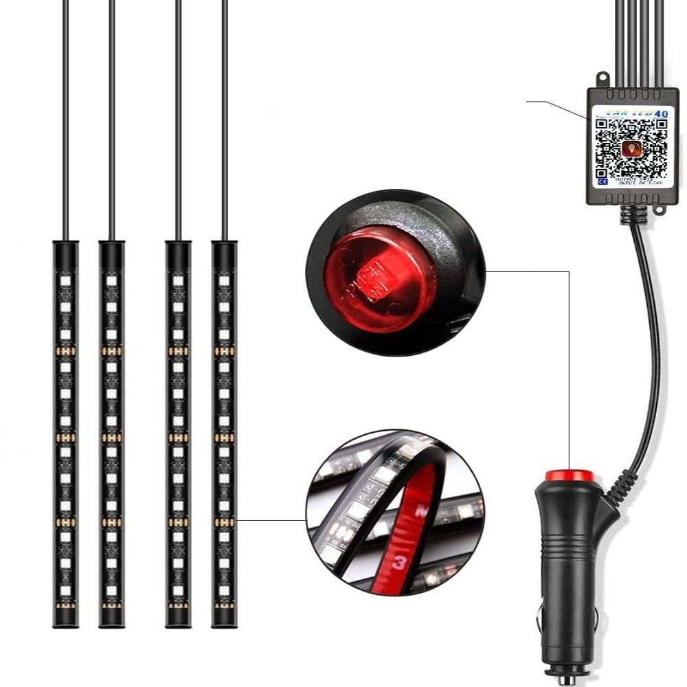 Lumière d'ambiance pour voiture