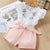 Ensemble chemise et short pour enfants