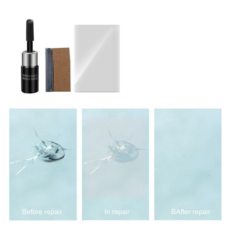 Kit de réparation des vitres fissurées