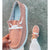 Mocassins à lacets en toile pour femmes