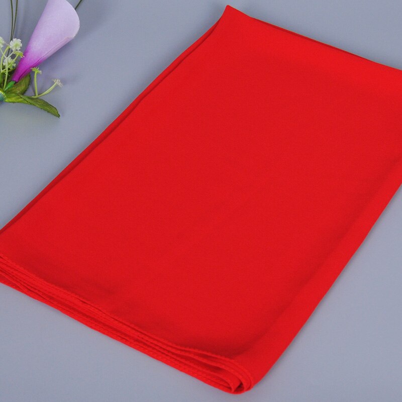 Hijab instantané en mousseline de soie à double boucle