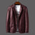 Blazer en cuir pour homme