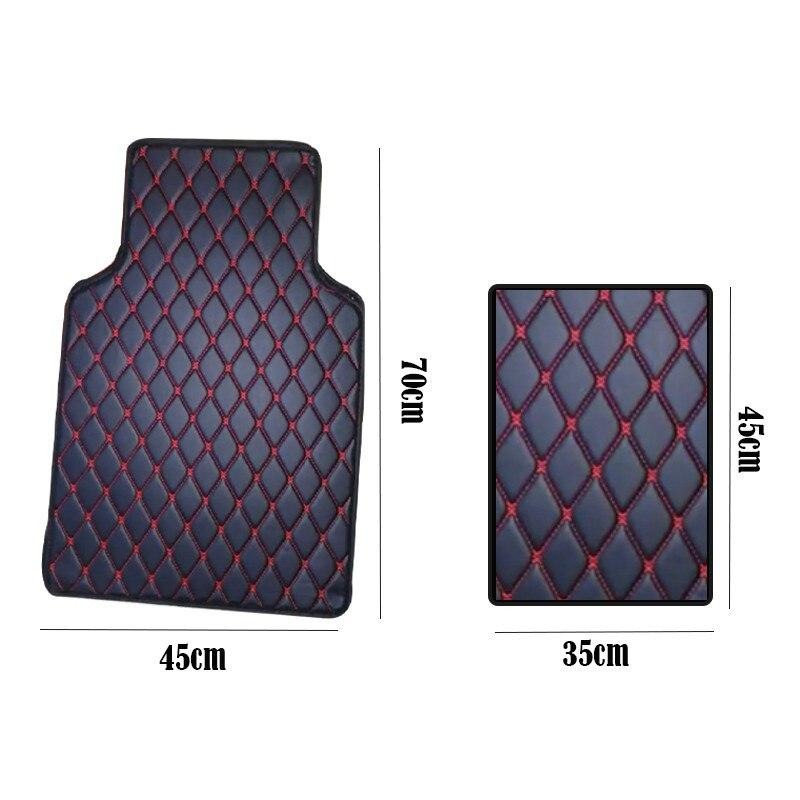 Tapis de sol universel en cuir pour voiture