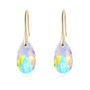 Boucles d&#39;oreilles en cristal en forme de goutte d&#39;eau