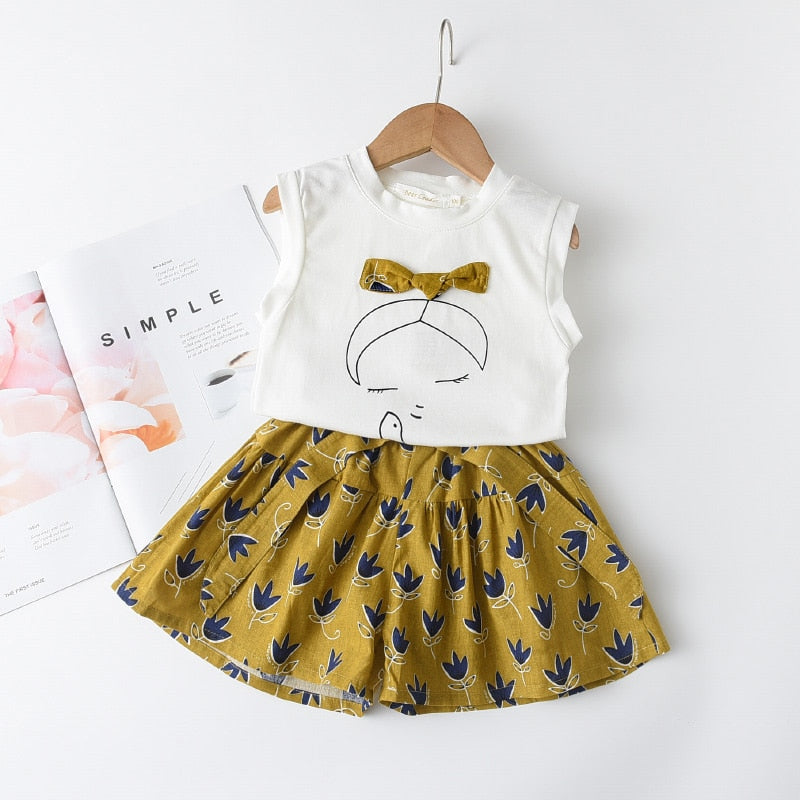 Ensemble chemise et short pour enfants