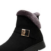 Bottes de neige en peluche pour femmes