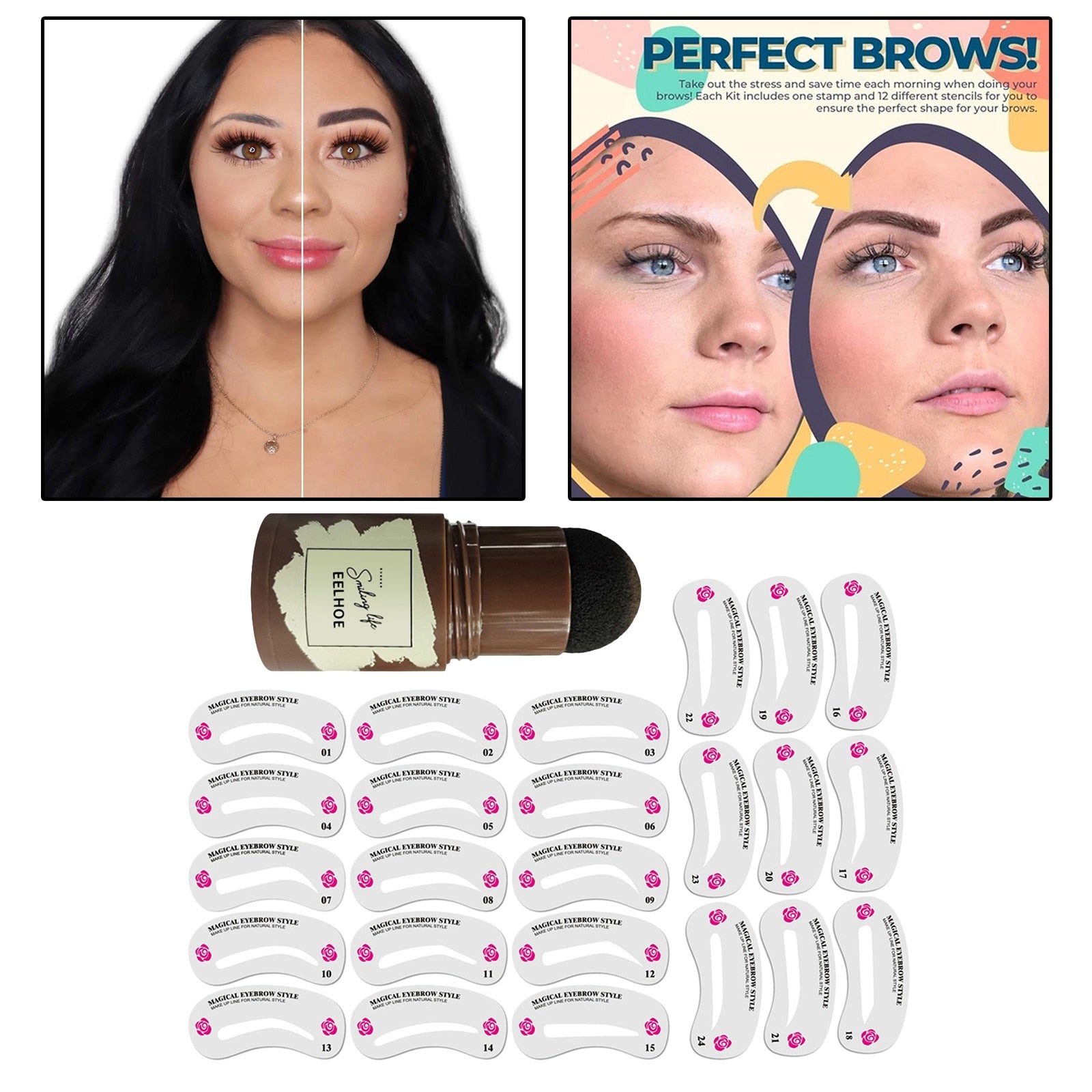 Kit de mise en forme des sourcils en une étape