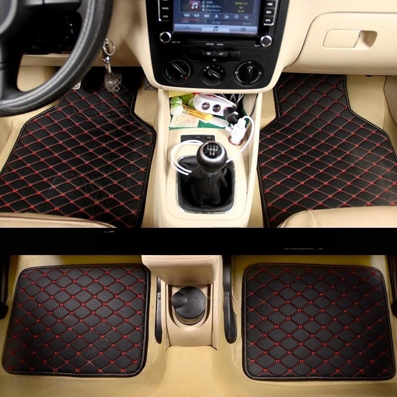 Tapis de sol universel en cuir pour voiture