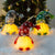 Gnome de Noël illuminé