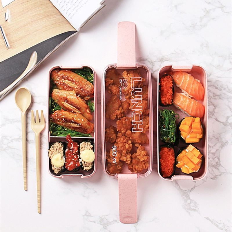 Boîte à Bento 3 couches